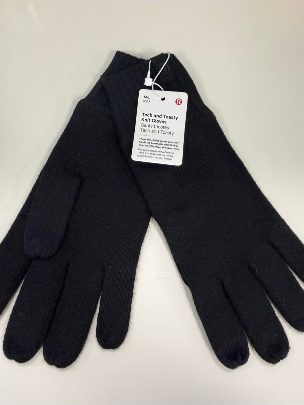 lululemon athletica Tech and Toasty Knit Gloves - Black
